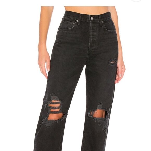Agolde 90’s Jean Black - Picture 2 of 9